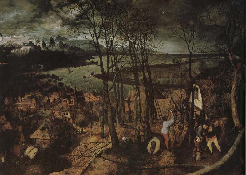 Pieter Bruegel Dark Day Spain oil painting art